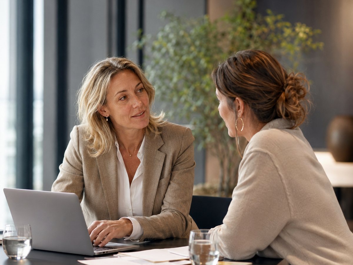 Adviesgesprek over leiderschap en organisatie